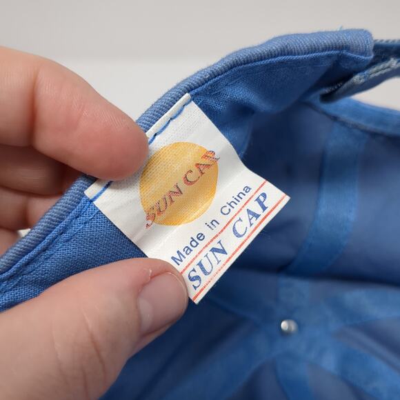 Midway Trailer Sales Strapback Baseball Hat Blue One Size Adjustable Sun Cap - Picture 9 of 9